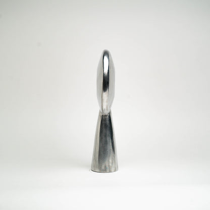 Rondo Polished Aluminum Small Sculpture