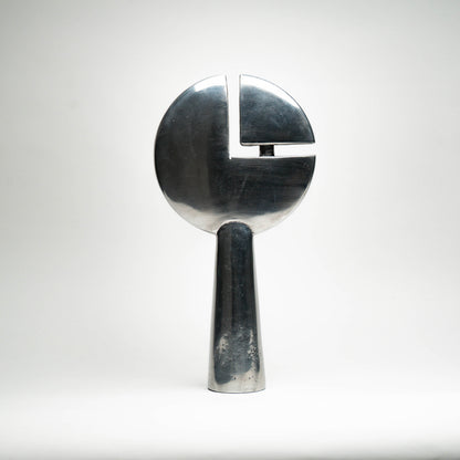 Quatro Polished Aluminum Sculpture Large