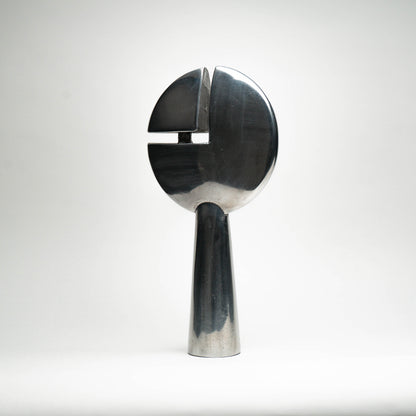 Quatro Polished Aluminum Sculpture Large