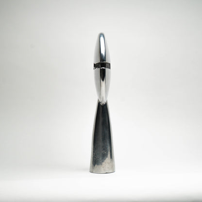 Quatro Polished Aluminum Sculpture Large