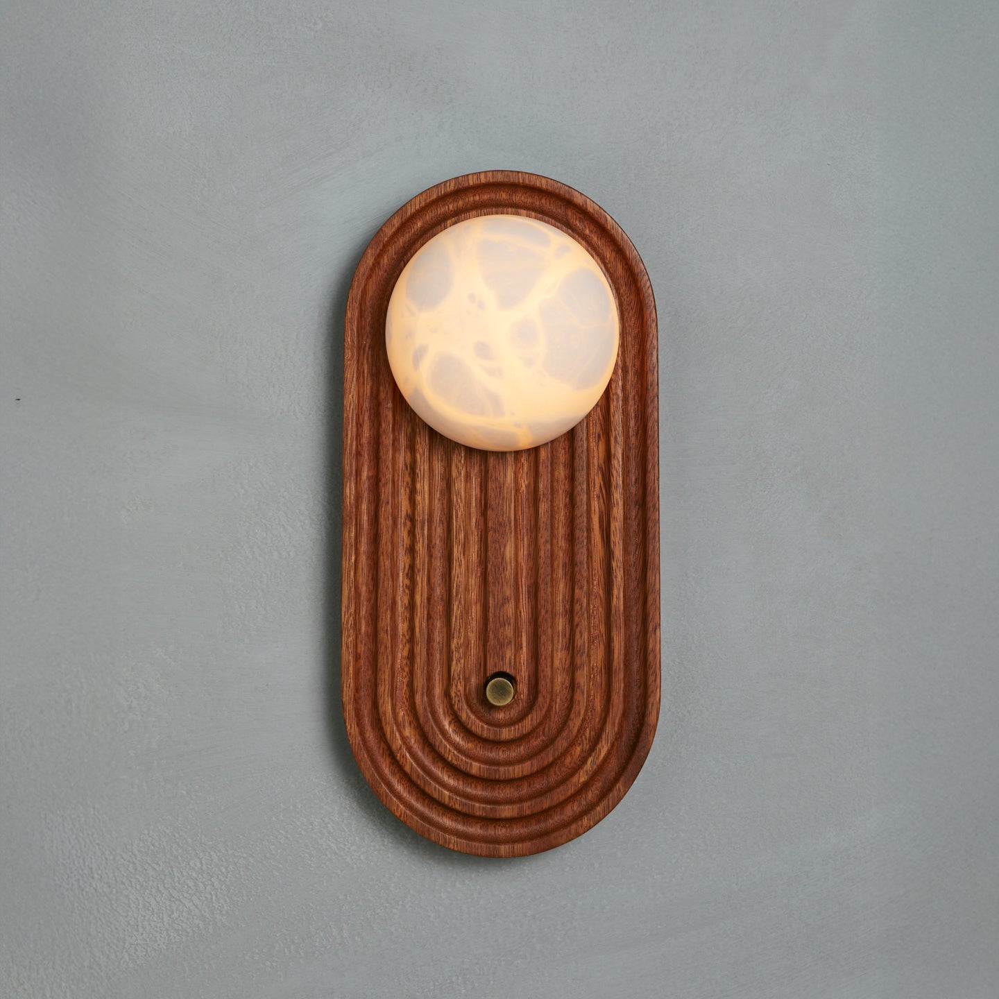Sierra wall sconce in seike wood — Studio Baldo